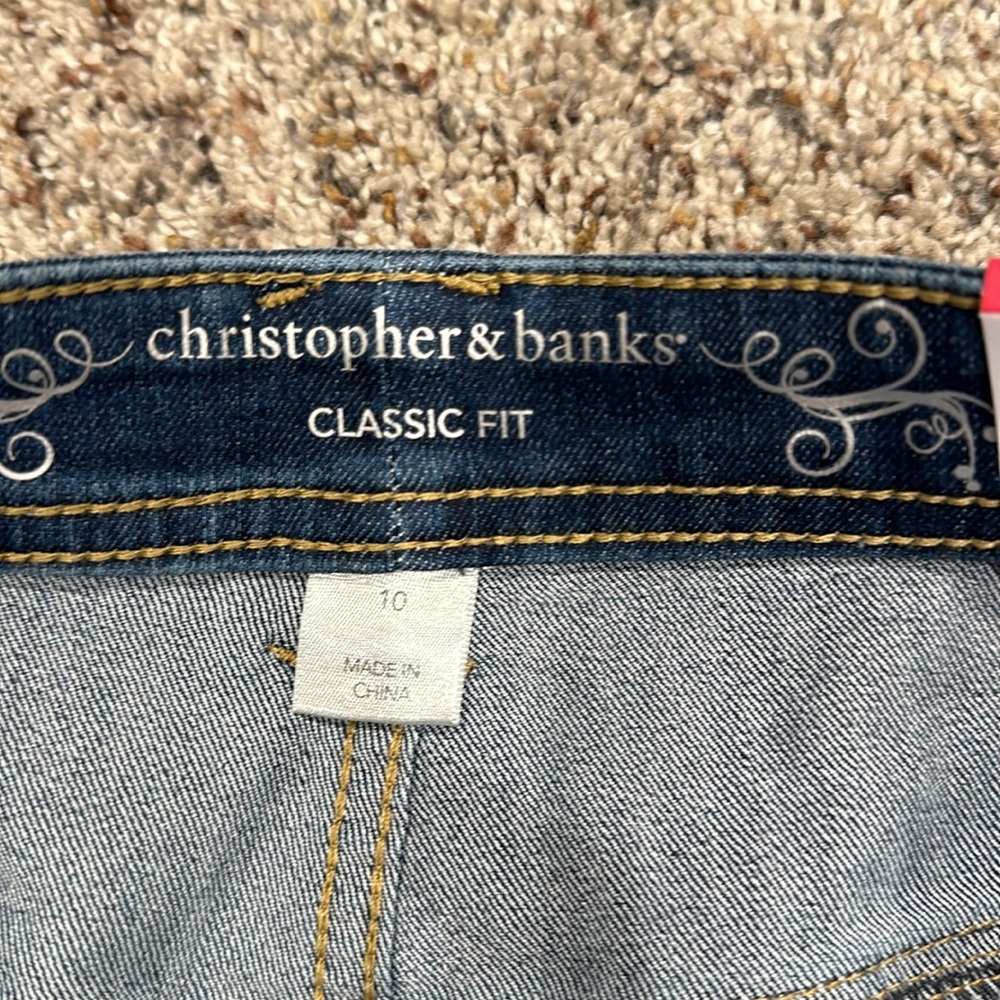 Christopher & Banks Classic Skimmer Blue Denim Jeans
NWT - Picture 4 of 6